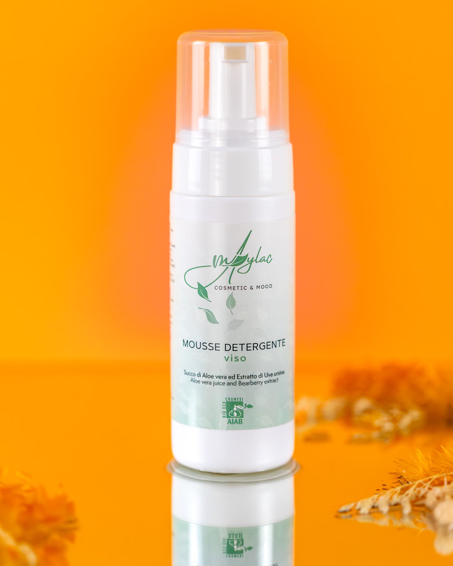 Mousse detergente delicata